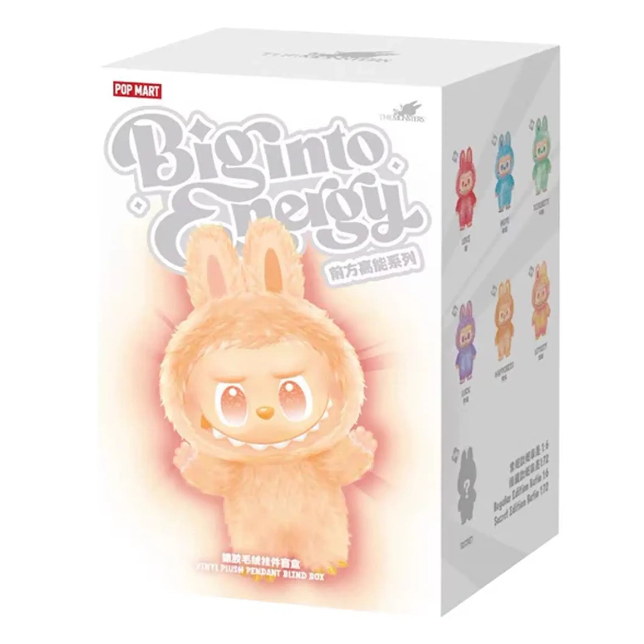 Image fof Pop Mart Labubu The Monsters Big into Energy Series Vinyl Plush Pendant Single Blind Box (Single)